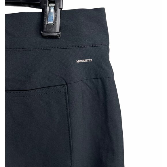 Mondetta Womens Black Lined Tailored Pants W/ Pockets Size 10 - Picture 7 of 15